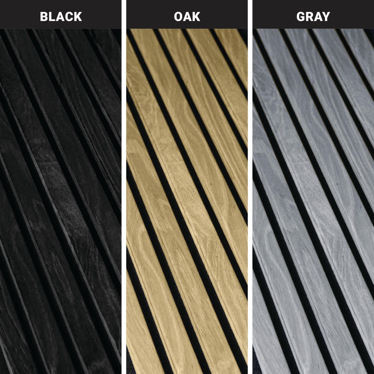 Wood Panels for Wall - Oak Acoustic Wall Panels - 4PK Wall Wood Panels - 94.49” x 12 - Soundproof Wood Wall Panels for Decor - Acoustic Slat Wood Wall Panels for Interior Decoration of Walls ZETY HOME