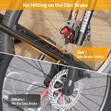 Mr IRONSTONE Bike Rack, Floor Bike Rack for Garage, Indoor/Outdoor Bike Storage Stand Bicycle Parking Rack, for Mountain Bike, Road Bike and Kids Bike (Black, 3 Bike) Mr IRONSTONE