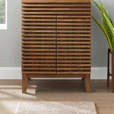 Modway Render 23.5" Bathroom Vanity in Walnut (Sink Basin Not Included) Modway