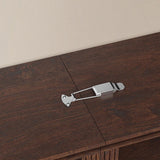 JAHRSTIM Halston Standard Bookcase, Adjustable Storage Open Display Shelving Unit for Home and Office Space, 31.49”L x 13.77”W x 72.8”H, Dark Cherry JAHRSTIM