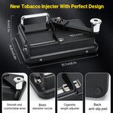 Scotte Cigarette Rolling Machine Manual Cigarettes/Tobacco Injecter 8mm Diameter Tube Making 80-100mm Lengths of Cigarrettes (Black) Scotte