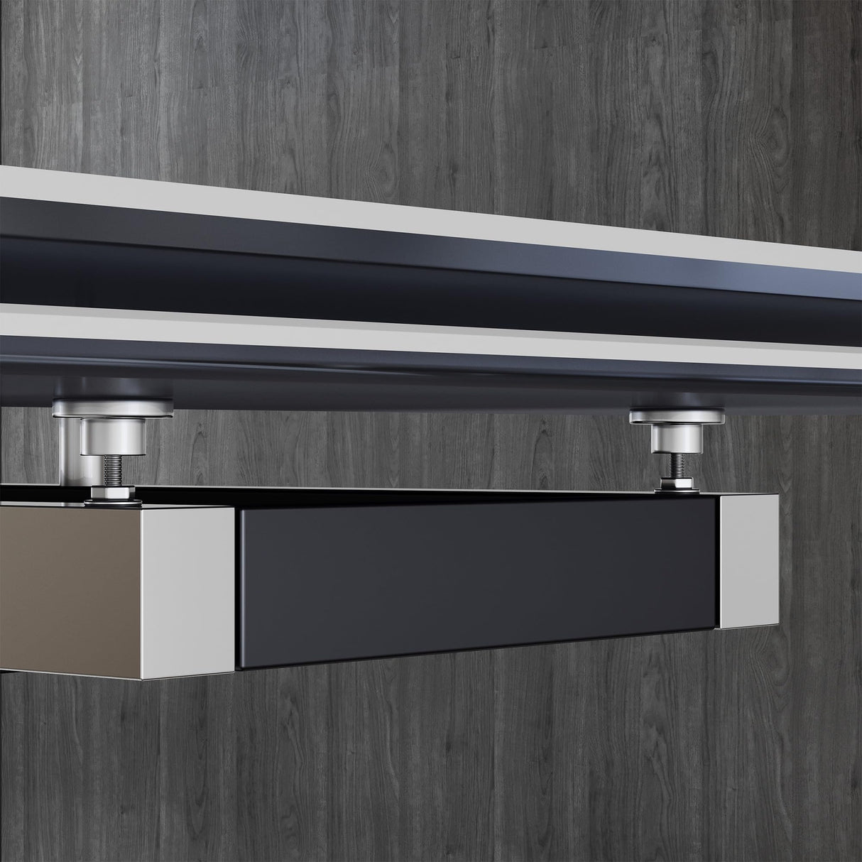 Extendable Dining Table for 8-12 Seat,Tabletop Made of Sintered Stone and Tempered Glass, Modern Style, 35.4" D x 94.5" W x 30" H, White Top TimesGate