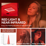 WOODBRIDGE Infrared Home Sauna Room 2 Person Hemlock Wooden Indoor Sauna,7 Carbon 1980W/120V Heaters,with Led Color Therapy Light,Bluetooth Speaker,Tempered Glass,Touch-Tone Keypad and A Top Vent WOODBRIDGE