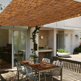 2 Pack Natural Bamboo Reed Fence,4FT X 16.4FT Bamboo Fencing Privacy Reed Screening for Outdoor,Gallery,Restaurant,Hotel,Patio FENRUNXU