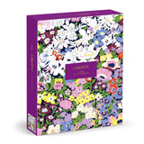 Galison Liberty Thorpe – DIY 9 x 12 Paint by Number Kit with Iconic Liberty Print Art for Beginners and Experts Includes Paint and Brushes Galison