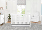 GAP babyGap Graham 4-in-1 Convertible Crib with Storage Drawer - Greenguard Gold Certified, Bianca White Delta Children