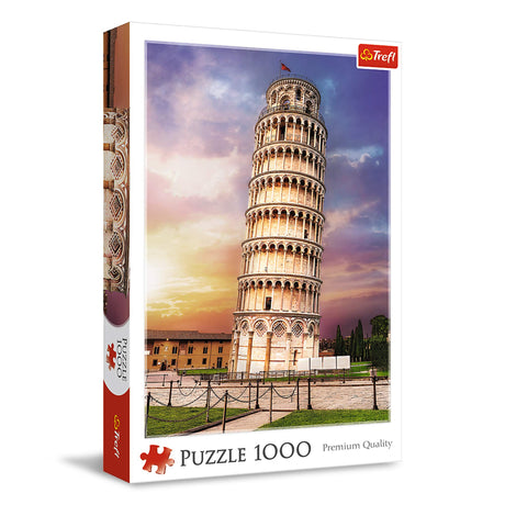 TREFL 1000 Piece Jigsaw Puzzles, Pisa Tower, Leaning Tower of Pisa Puzzle, Tuscany Italy Puzzle, Adult Puzzles, Trefl 10441 Trefl