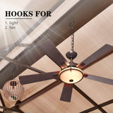 YOLENY 12'x20' Hardtop Gazebo, Outdoor Polycarbonate Double Roof Canopy, Aluminum Frame Permanent Pavilion with Curtains and Netting, Sunshade for Garden, Patio, Lawns YOLENY