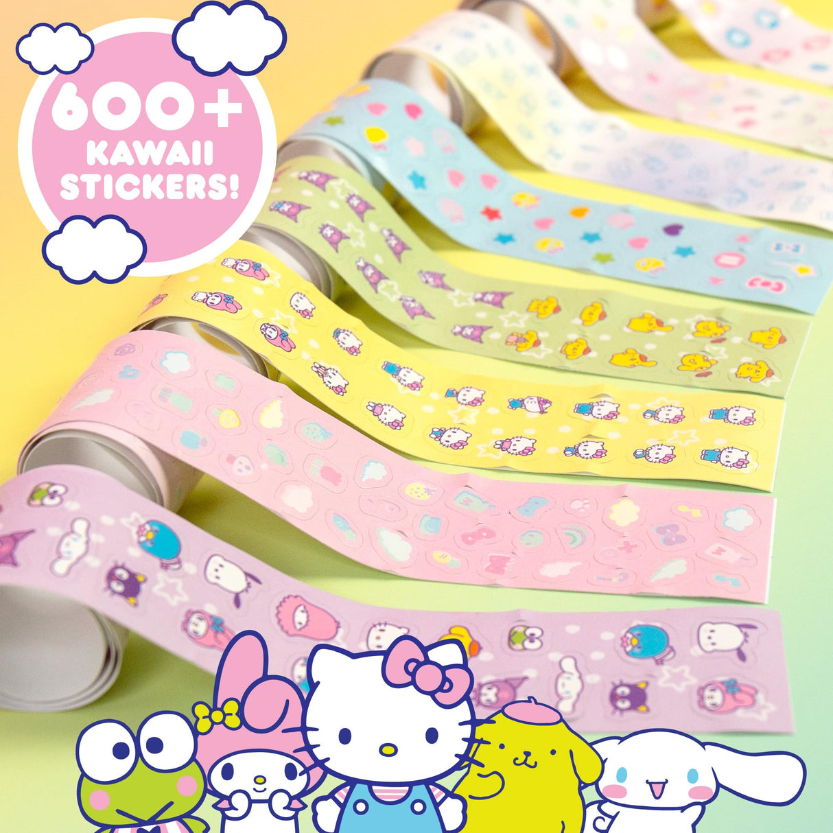 Hello Kitty and Friends Sparkling Nail Art Kit Horizon Group USA