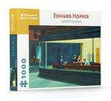 Pomegranate 1000-Piece Jigsaw Puzzle for Adults, Edward Hopper's Nighthawks, Matte Finish, Snug Fit Pomegranate