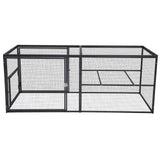Aivituvin 71in Chicken Coop Run Extension Outdoor Rabbit Expansion Pen for Aivituvin Chicken Coop Hutch,Removable Doors for Easy Combination Aivituvin