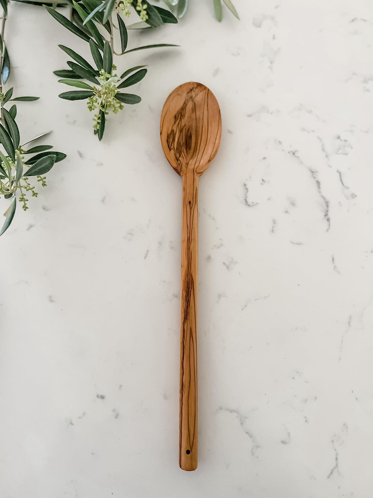 Cilio Toscana Olivewood 3-Piece Utensil Set, Includes Perforated Spatula, Stirring Spoon, Cooking Spoon, Natural Cilio