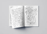 Doodle Coloring For Kids: Blue Edition WoodArtSupply