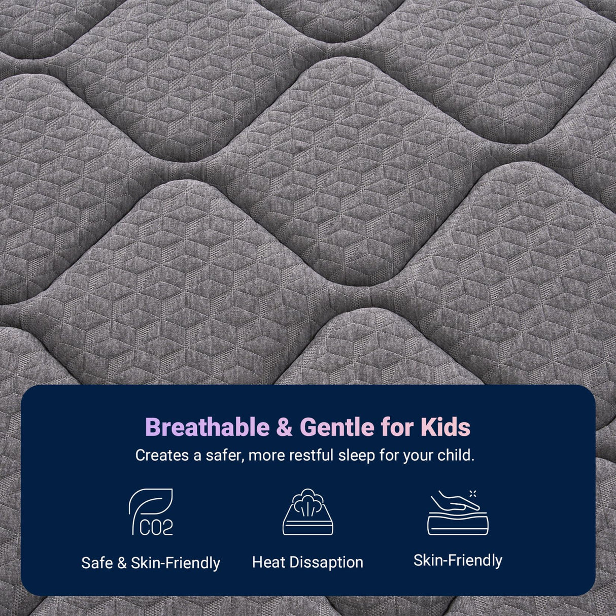 Avenco Twin Mattress, 6 Inch Twin Size Mattress in a Box for Kids, Medium Firm Hybrid Mattresses with Bonnell Spring and Gel Memory Foam for Cool Night Sleep & Pressure Relief, CertiPUR-US Certified Avenco