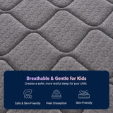 Avenco Full Size Mattress, 8 Inch Full Mattress in a Box, Medium Firm Hybrid Mattresses with Smarts™ Coil and Gel Memory Foam for Cool Night Sleep & Pressure Relief, CertiPUR-US Certified Avenco