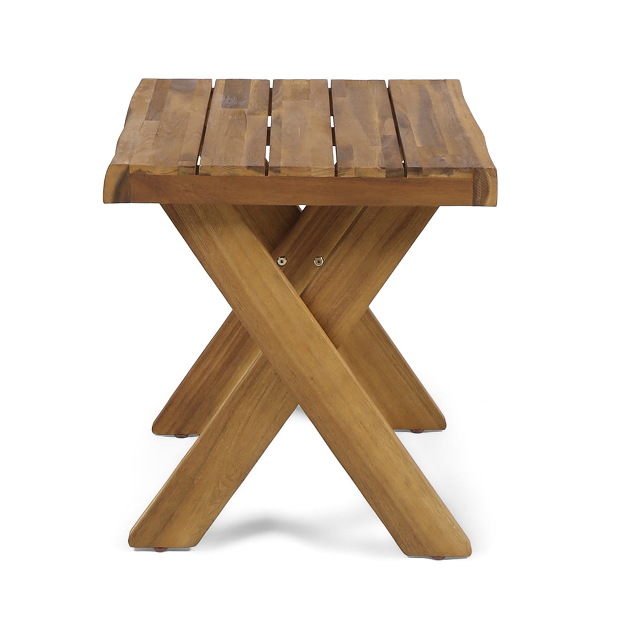 Christopher Knight Home Irene Outdoor Acacia Wood Side Table, Sandblast Teak Finish Christopher Knight Home