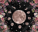 Diamond Painting Kits,5D Diamond Art with Accessories & Tools,Moon Phase Painting with Diamond，Relaxation and Home Wall Decor 12 x 16inch FILASLFT