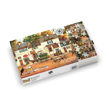 Buffalo Games - Charles Wysocki - Charles Wysocki - Olde Cape Cod - 1000 Piece Jigsaw Puzzle for Adults -Challenging Puzzle Perfect for Game Nights - Finished Size is 26.75 x 19.75