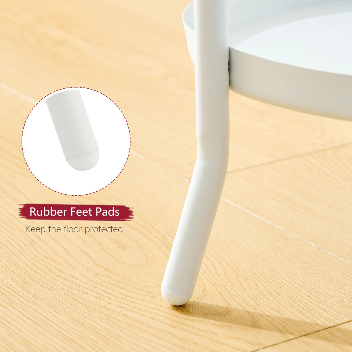 Tajsoon Standing Coat Rack with Umbrella Holder, Freestanding Coat Hanger Stand with Umbrella Stand, Entryway Coat Rack with 12 Hooks to Hold Clothes, Coat Tree for Living Room Bedroom Office, White Tajsoon