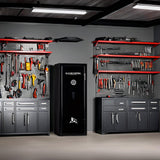 Kodiak Gun Safe for Rifles & Pistols, KBX5522 by Rhino Metals with New SafeX Security System, 35 Long Guns & 2 Pistol Pockets, 30 Minutes Fire Protection, Door Organizer for Handguns & Ammo, 258lbs Kodiak