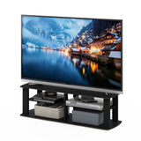 Furinno 11191BK THE Entertainment Center TV Stand, Black Furinno