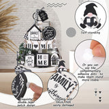 Kajaia Farmhouse Tiered Tray Decor Set Home Wooden Signs Rustic Sweet Home Tabletop Wooden Block Sign for Table Decor(Home) Kajaia