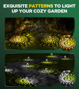 Super Bright Solar Lights Outdoor Waterproof 10 Pack, from Dusk to Dawn Up to 12H Solar Light for Outside, Auto On/Off Solar Powered Garden Pathway Lights, Yard Landscape Lighting AUVERI