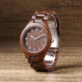 Personalized Walnut Wood Wooden Watch, Groomsmen Gift, Gift for Father, Mens Watch, Watch for Hushand WoodArtSupply