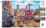 Buffalo Games - Dominic Davison - Old Western Town - 500 Piece Jigsaw Puzzle For Adults -Challenging Puzzle Perfect for Game Nights - Finished Puzzle Size is 21.25 x 15.00 Buffalo Games