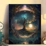 Arttoplus Tree of Life Paint by Numbers Kit for Adults-Tree of Life Adult Paint by Number Kits on Canvas,DIY Oil Painting by Number Adult for Gift Home Wall Decor(16x20inch) Arttoplus