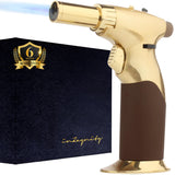 Refillable Butane Torch Gun - Adjustable Mini Blow Torch for Cooking, Welding, and Art by inZaynity inZaynity