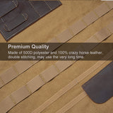 VIPERADE VAQ1 Mens Apron, Work Canvas Apron with Pockets Woodworking Aprons for Men VIPERADE