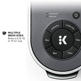 Keurig K-Supreme Single Serve K-Cup Pod Coffee Maker, MultiStream Technology, 4 Brew Sizes, 66oz Dual-Position Removable Reservoir, Gray Keurig