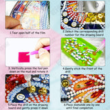 Eiflow Tabletop Special Diamond Art Kit Bird, Stand Up Diamonds Painting Kit for Adults Spring, DIY Acrylic Diamond Desk Placement Board Ornament Eiflow