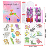 sinceroduct 5D Diamond Art Stickers for Kids, 18 Pcs Insect & Animal Sticker Kits, Eco-Friendly DIY Craft Set for Creative Skills Development sinceroduct