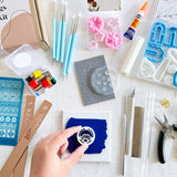 Keoker 123 PCS Clay Earring Making Kit, Polymer Clay Jewelry Making Kit for Teens and Adults, Fashion Designer Kits, Polymer Clay Earrings Kit Crafts, Great Gifts Keoker