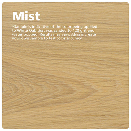 Rubio Monocoat Wood Stain & Finish Sample - Mist | Oil Plus Part A | Quick-Dry, Eco-Friendly Linseed Wood Oil for Indoor Use | Ideal for Sampling Oil Plus 2C & Touch Ups | 20 mL Rubio Monocoat