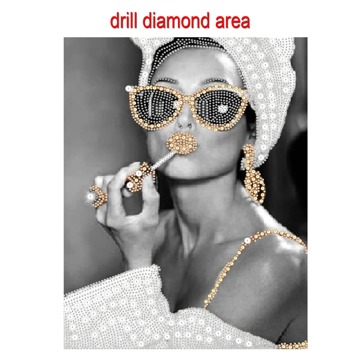 KUFWKEY Woman Diamond Art Kit for Beginners,Partial Diamond Painting Kits for Adults,5D Special Shape Diamond Art Painting,DIY Diamond dots,Mosaic Crafts for Adults,Bathroom Decor,11.81x15.7 inch KUFWKEY