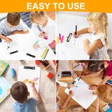 Macroclo Dry Erase Clipboard 2 Pack, Hardboard Clip Board 8.5x11 for Classroom, Students, Kid, A4 Clipboards Size 9" x 12.5",Double-Sided White Board, with Low Profile Clip, Office & School Supply. Macroclo