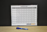 Zieglerworld Table Shuffleboard Bowling Brown Pins - Pinsetter - Rules Booklet - Score Chart - Carrier Bag & Wood Ball Zieglerworld
