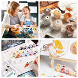 Reofrey Paint by Numbers Kit for Adults Santa Claus - 40x50cm Canvas, Christmas Paint by Number - Acrylic Paint Set - Relaxing DIY Art for Beginners & Experts - Home Wall Decoration PP1837 Reofrey