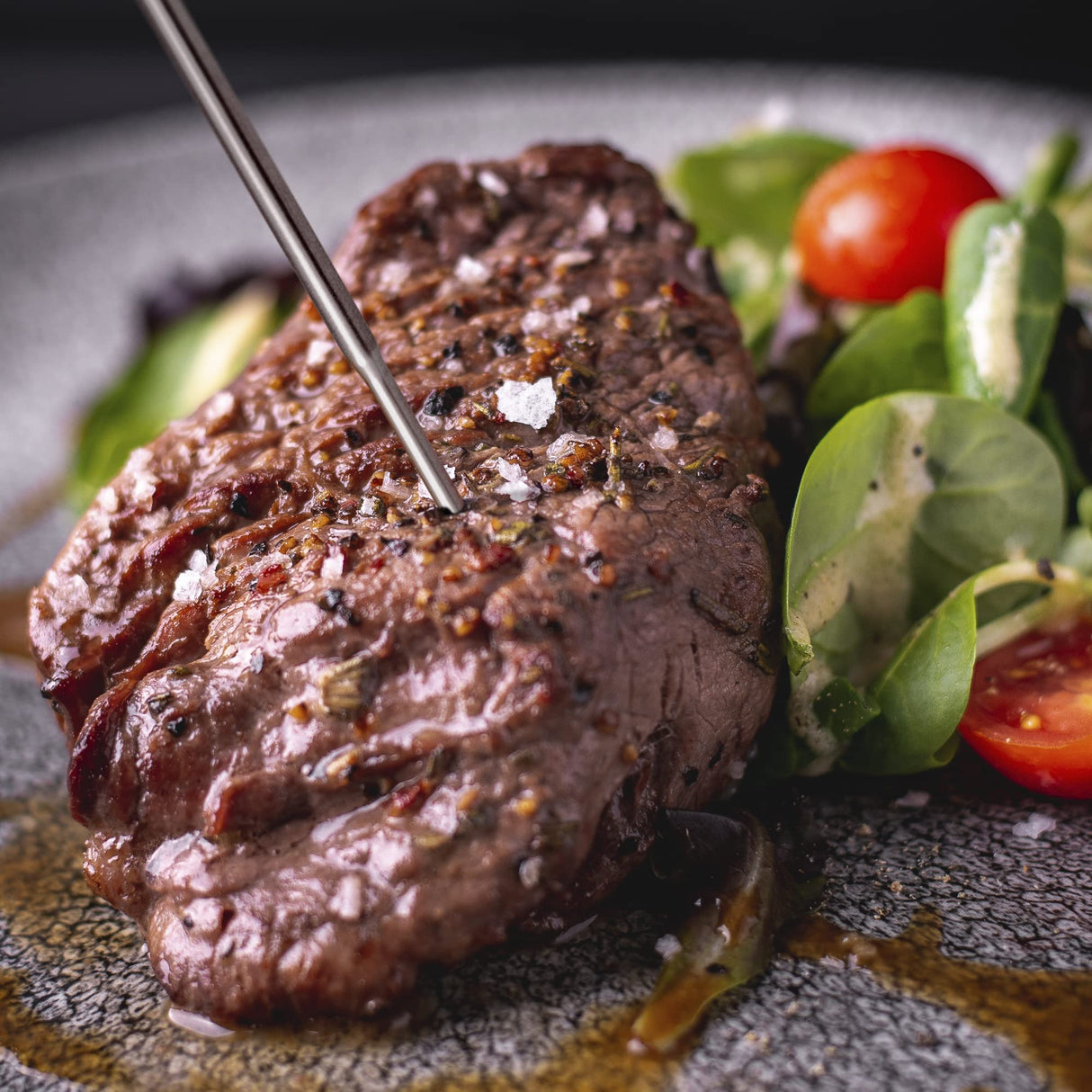 DeltaTrak 11050 Professional Digital Meat Thermometer for Kitchen Waterproof Lollipop Thermometer NSF Certified DeltaTrak