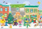 Buffalo Games - Sesame Street - Sesame Street - Carolers on Sesame Street - 300 Piece Jigsaw Puzzle for Adults -Challenging Puzzle Perfect for Game Nights Buffalo Games