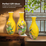 3D Puzzles Vase for Adults, 160 Pieces Puzzle Flower Vase for Home and Office Decor, DIY 4D Jigsaw Vase Arts and Crafts for Kids, Unique Housewarming Gifts for Moms YIZHOR