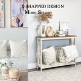 PHI VILLA Console Tables for Entryway - Narrow Sofa Tables for Living Room, Entryway Table PHI VILLA