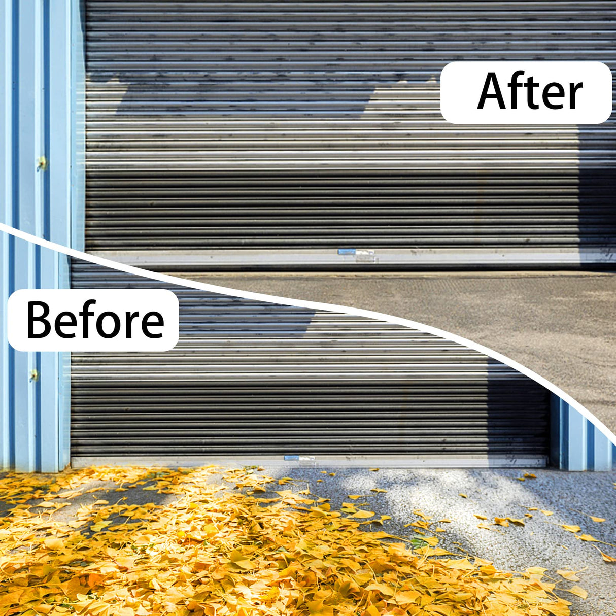 Duzzy Universal Garage Door Seals Kits, Pre-drilled 10 Feet U+O Ring Heavy-Duty Weatherproofing Garage Door Rubber Seals Bottom Pakage with Aluminum Track Retainer Base Kits Duzzy