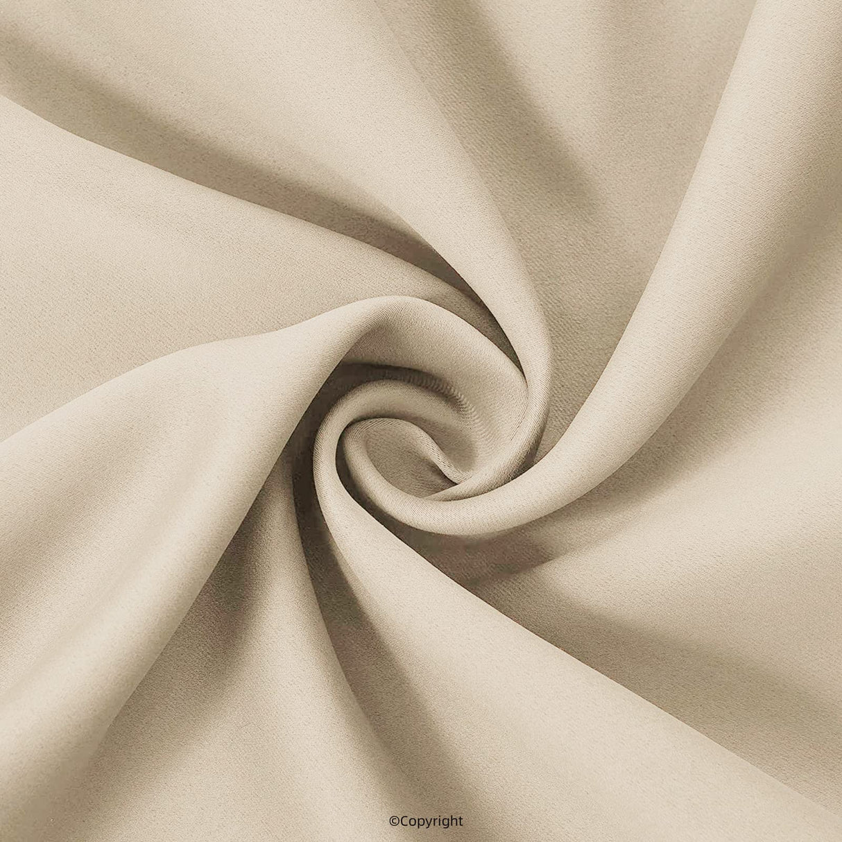 Waterproof Outdoor Curtain W52 x L84 - Grommet Top Sunlight Blocking Window Treatment Drapes Blackout Curtains for Home Bedroom Living Room Patio Porch Pergola Cabana Gazebo (Beige, 2 Panels) DIVA EN CAMINO DEC