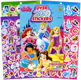 Disney Princess Series Sticker Book Over 200+ - Perfect for Gifts, Party Favor, Goodies, Reward, Scrapbooking, Stocking Stuffer, Children Craft, Classroom, School for Kids Girls, Boys, Toddlers Disney
