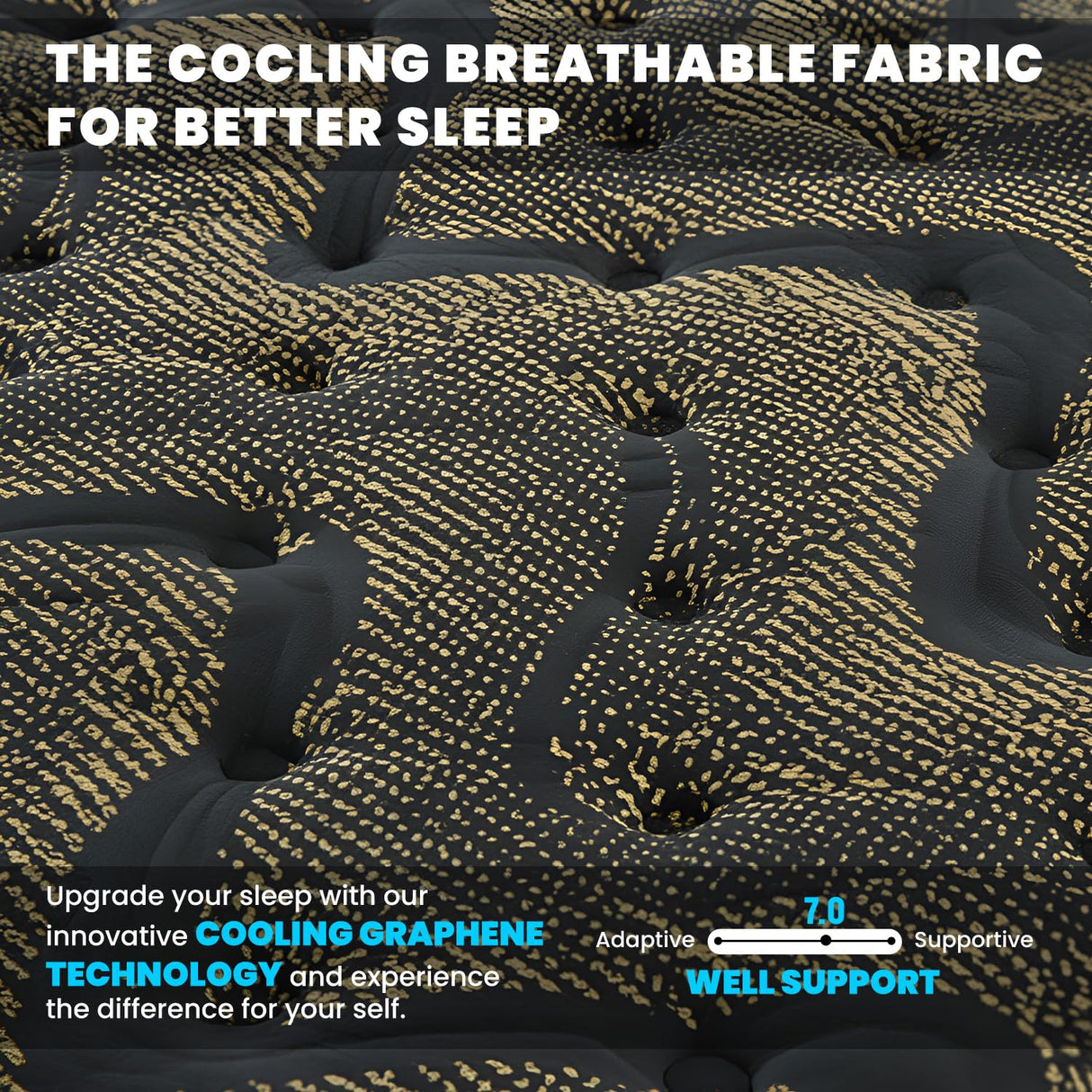 PayLessHere Copper-Infused Luxury Mattress, 11 Inch King, Medium-Firm Feel with Cooling Gel & 800 Quantum Coils, CertiPUR-US Certified, Bed-in-a-Box PayLessHere