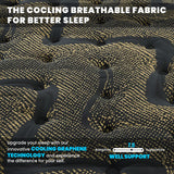 PayLessHere Copper-Infused Luxury Mattress, 11 Inch King, Medium-Firm Feel with Cooling Gel & 800 Quantum Coils, CertiPUR-US Certified, Bed-in-a-Box PayLessHere